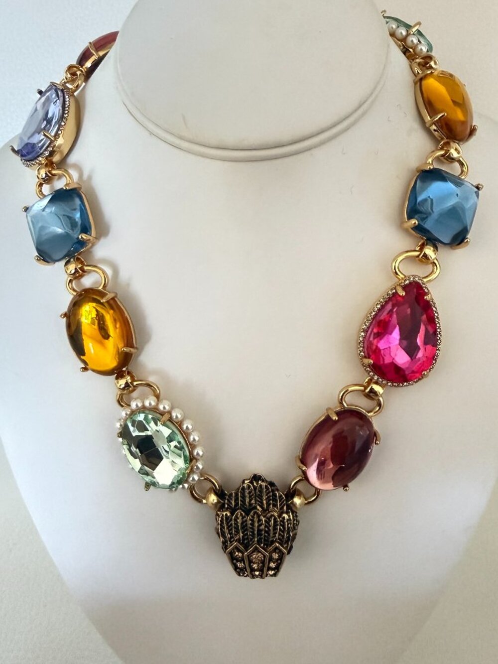 NWT Kurt Geiger London unique Belgravia Statement Necklace 100% Authentic $298